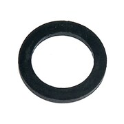AMERICAN IMAGINATIONS 0.85 in. Round Black Thin Washer in Rubber AI-38063